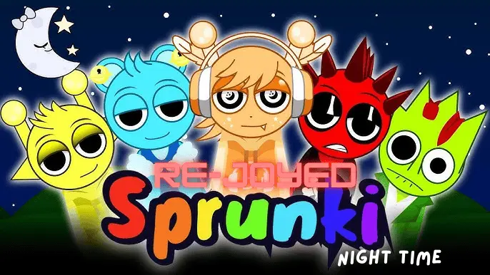 Sprunki Rejoyed Night Time